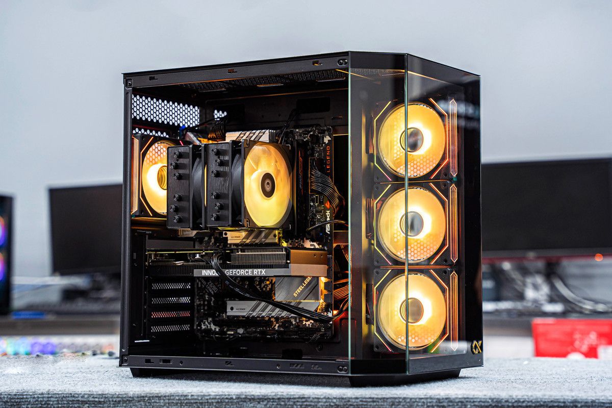 PC TTG GAMING ULTRA 7 265KF - RTX 3080 10GB BLACK (ALL NEW - Bảo hành 36 tháng)