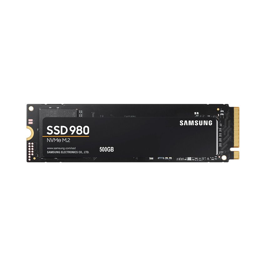  Ổ CỨNG SSD SAMSUNG 980 500GB PCIE NVME 3.0X4 (ĐỌC 3100MB/S - GHI 2600MB/S) - (MZ-V8V500BW) 