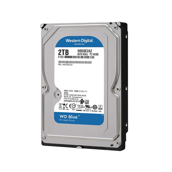  Ổ cứng HDD 2TB Western Digital WD Blue SATA III - Bảo hành chính hãng 36 tháng 