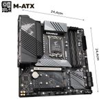  Mainboard Gigabyte Z690M AORUS ELITE (Intel Z690, Socket 1700, ATX, 4 khe Ram DDR4) 