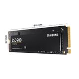  Ổ CỨNG SSD SAMSUNG 980 1TB PCIE NVME 3.0X4 (ĐỌC 3500MB/S - GHI 3000MB/S) - (MZ-V8V1T0BW) 