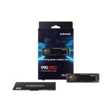  Ổ CỨNG SSD SAMSUNG 990 PRO 1TB PCIE NVME 4.0X4 (ĐỌC 7450MB/S - GHI 6900MB/S) 