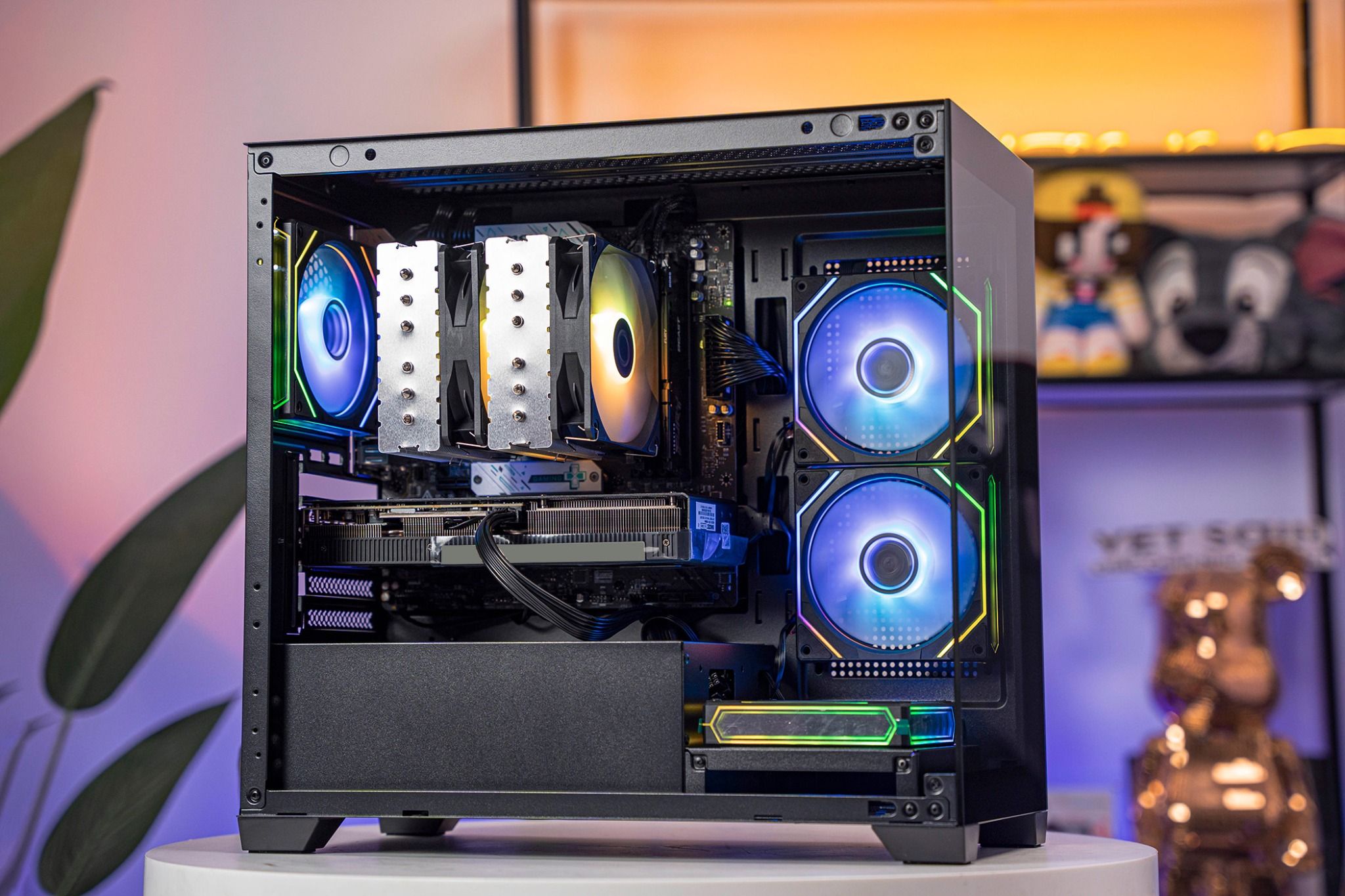 PC TTG AMD GAMING Ryzen 7 7800X3D - RX 7600 8GB OC DUAL (All NEW - Bảo hành 36 tháng)
