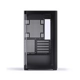  VỎ CASE JONSBO D300 BLACK (MATX/MID TOWER/MÀU ĐEN/KÍNH CONG) 