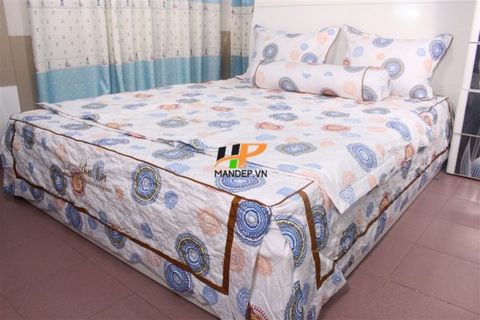 Bộ Drap Cotton Chần Gòn Korea Hà Phương TL-026