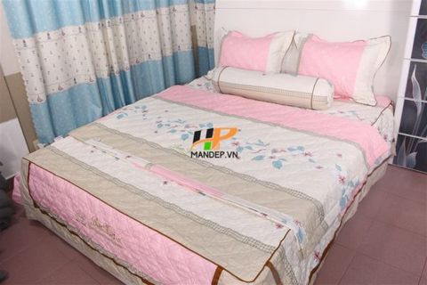  Bộ Drap Cotton Chần Gòn Korea Hà Phương TLA-052 