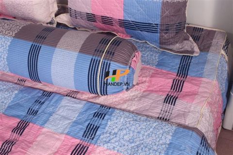 Bộ Drap Cotton Chần Gòn Korea Hà Phương TLA-029