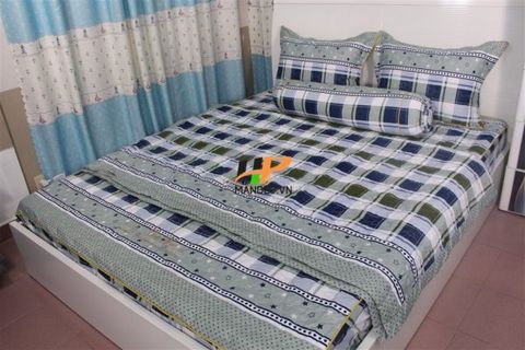 Bộ Drap Cotton Chần Gòn Korea Hà Phương TLA-042