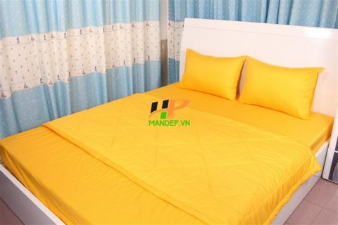  Bộ Drap Cotton Korea Solid Hà Phương DCS9 