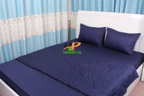  Bộ Drap Cotton Korea Solid Hà Phương DCS12 