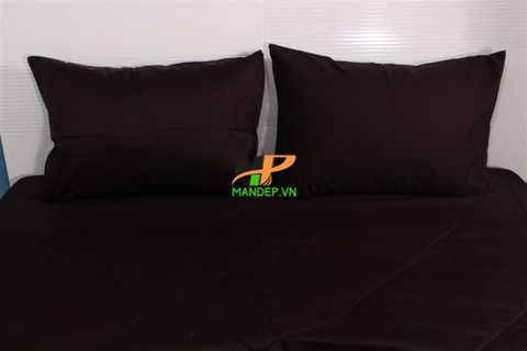 Bộ Drap Cotton Korea Solid Hà Phương DCS14