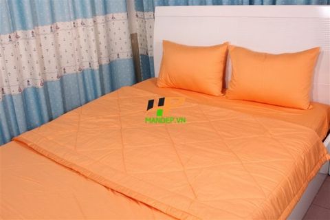  Bộ Drap Cotton Korea Solid Hà Phương DCS19 