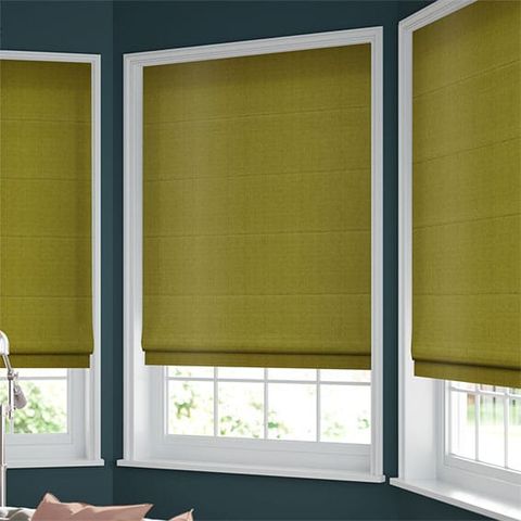 Rèm roman hiện đại màu plush velvet zest