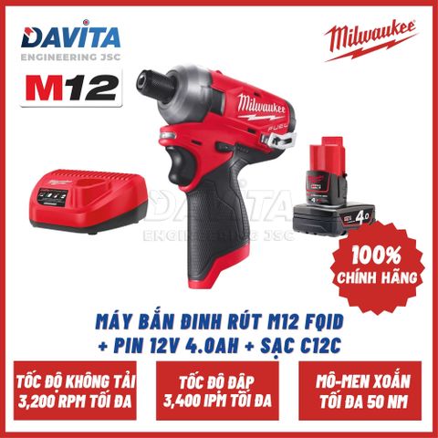 MÁY VẶN VÍT THỦY LỰC M12 FQID