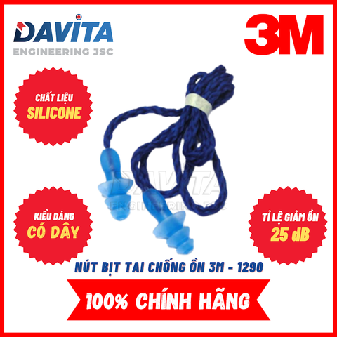 5 Nút bịt tai chống ồn 3M 1290