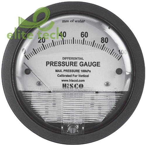 Đồng Hồ Áp Suất HISCO 770P - Low Differential Pressure Gauges