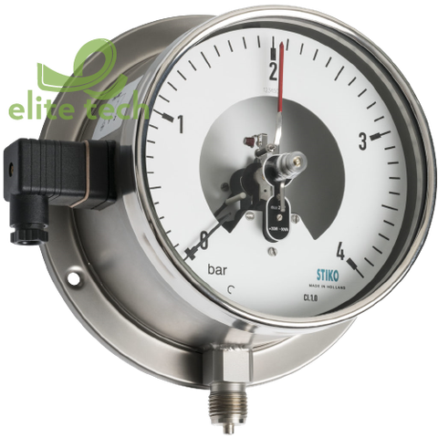 Đồng Hồ Áp Suất STIKO Pressure Gauges With Contacts