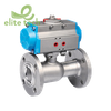 Van Bi Vi Sinh DONJOY - Pneumatic Flanged Ball Valve