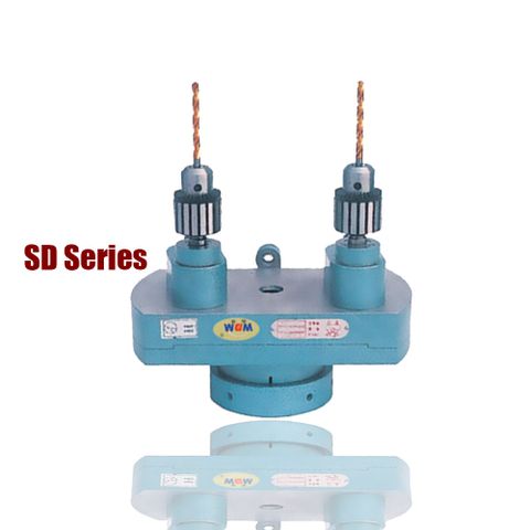 Đầu khoan 2 trục WDDM SD series kẹp mũi bằng đầu cặp