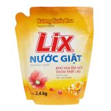  Nước giặt Lix Matic hương nước hoa túi 2,5 lít 