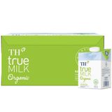  Sữa tươi tiệt trùng TH true MILK Organic nguyên chất thùng 12 hộp x 500ml 