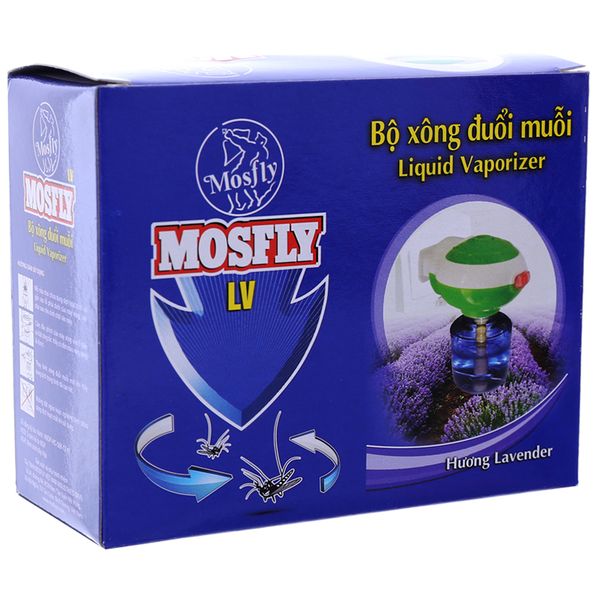  Bộ xông đuổi muỗi Mosfly Liquid Vaporizer hương Lavender chai 30 ml 