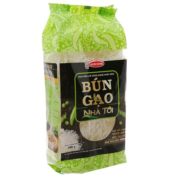  Bún gạo Nhà Tôi Vina Acecook gói 200g 