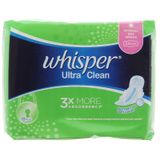 Băng vệ sinh Whisper Ultra Clean siêu thấm có cánh 18 miếng 