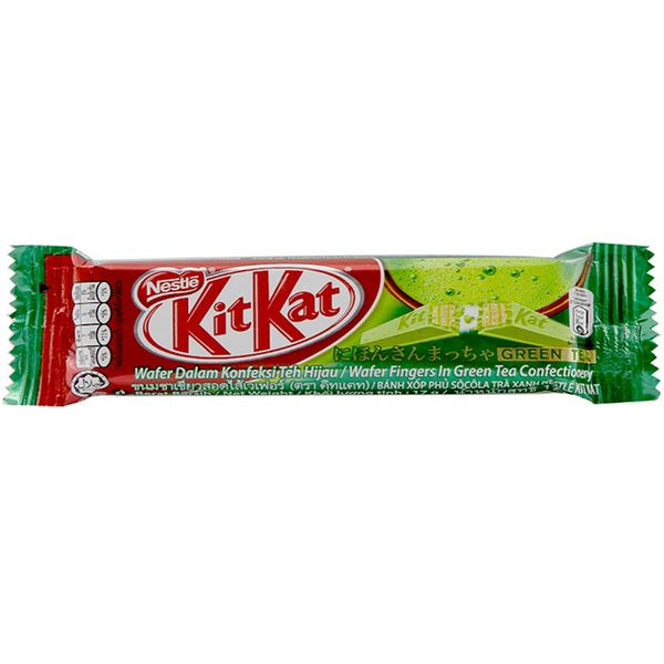  Bánh quy Kitkat Nestle trá xanh thanh 17g 