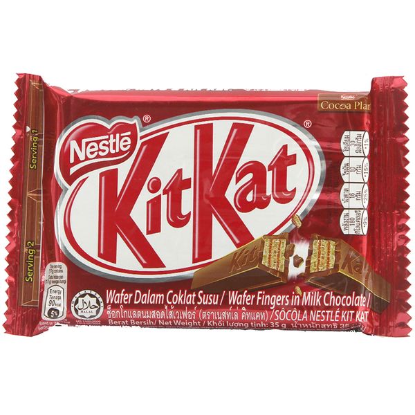  Bánh quy Kitkat Socola thanh 35g 
