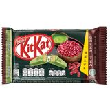  Bánh quy Kitkat trà xanh đậu đỏ 4F thanh 35g 