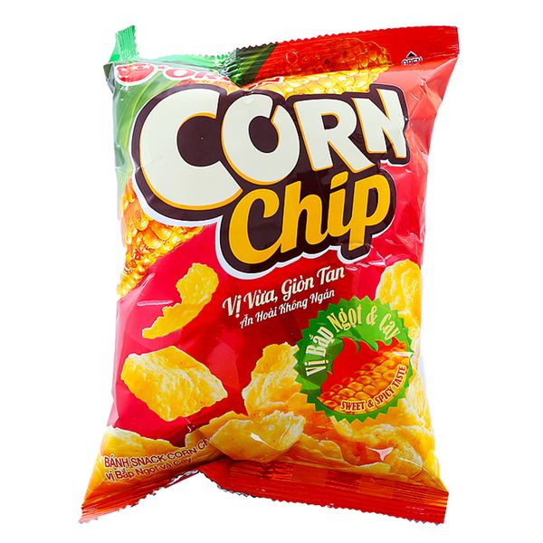  Bánh snack bắp nướng Orion Corn Chip vị cay ngọt gói 38g 