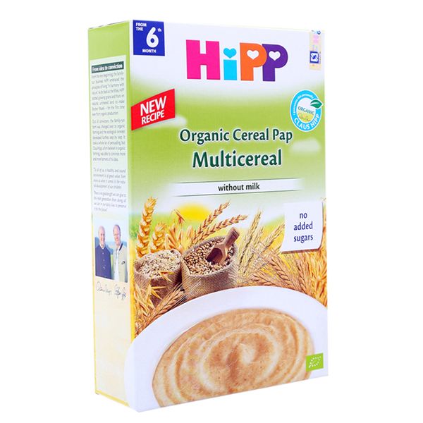  Bột ăn dặm HiPP ngũ cốc dành cho trẻ trên 6 tháng hộp 200g 