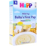  Bột ăn dặm HiPP sữa lúa mạch cho trẻ trên 4 tháng hộp 250g 