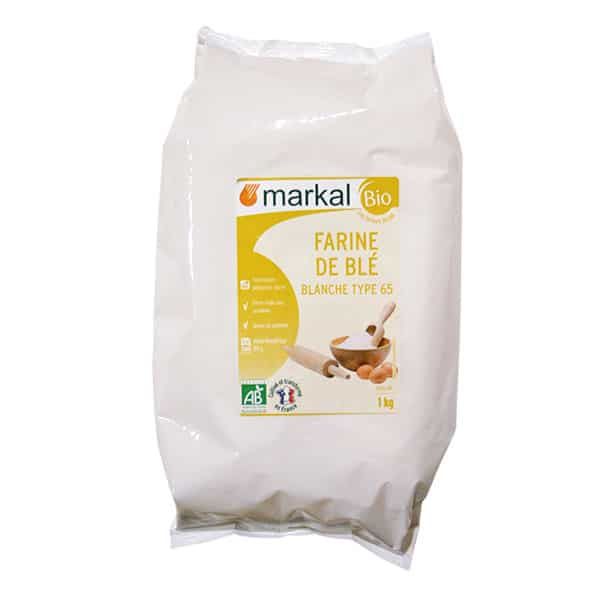  Bột mì hữu cơ T65 Markal gói 1kg 