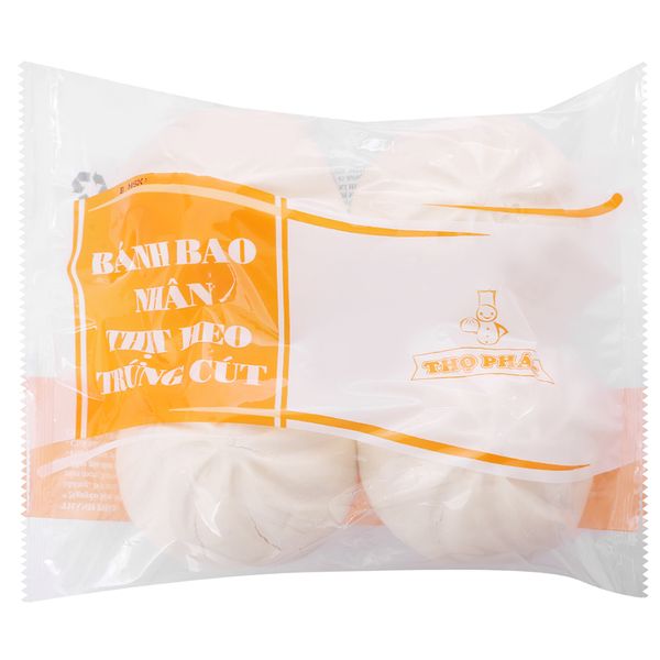  Bánh bao thịt 2 trứng cút Thọ Phát gói 4 cái x 150g 