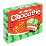  Bánh Orion Chocopie vị dưa hấu 12 bánh bộ 2 hộp x 360g 