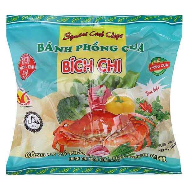  Bánh phồng cua Bích Chi gói 100g 