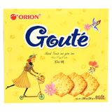  Bánh quy mè Gouté Orion hộp 144g 