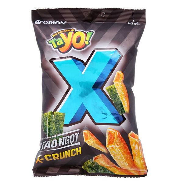  Bánh snack khoai tây vị tảo ngọt TaYo X gói 28g 