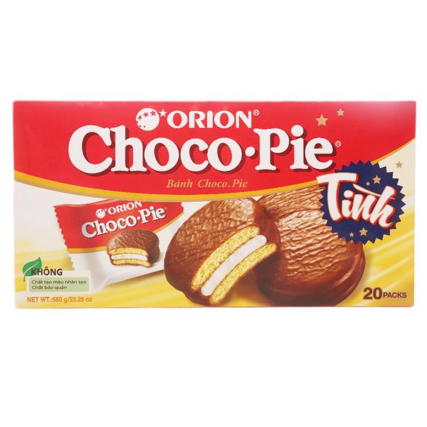  Bánh socola Orion Choco Pie 20 bánh hộp 660g 