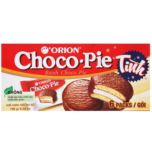  Bánh socola Orion Choco Pie hộp 180g 