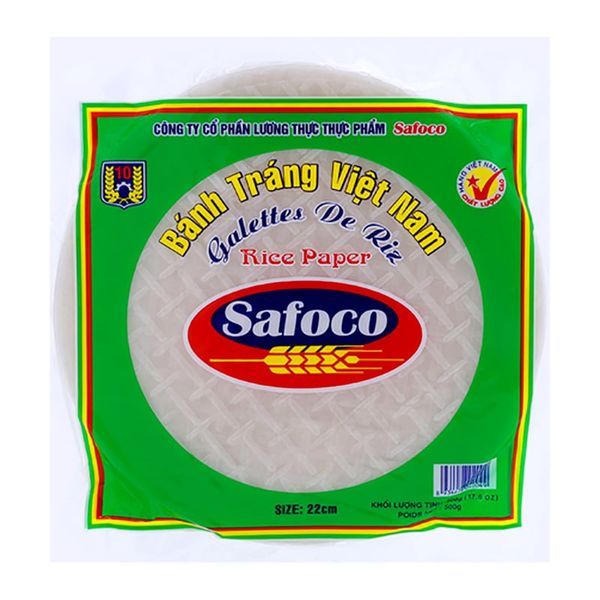  Bánh tráng Safoco 22cm gói 500 g 