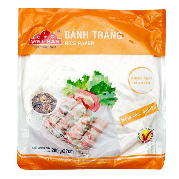  Bánh tráng Việt San 22 cm gói 280g 