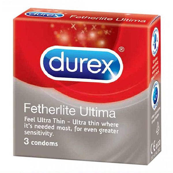  Bao cao su Durex Fetherlite Ultima hộp 3 cái 