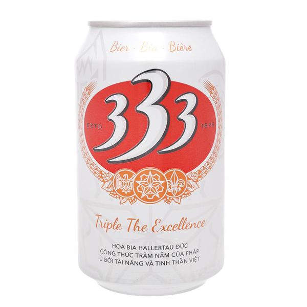  Bia 333 lon 330ml 