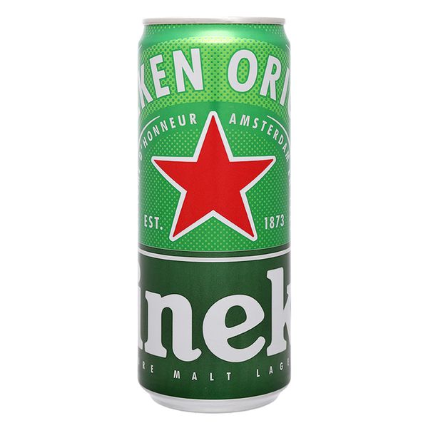  Bia Heineken Sleek lon 330ml 