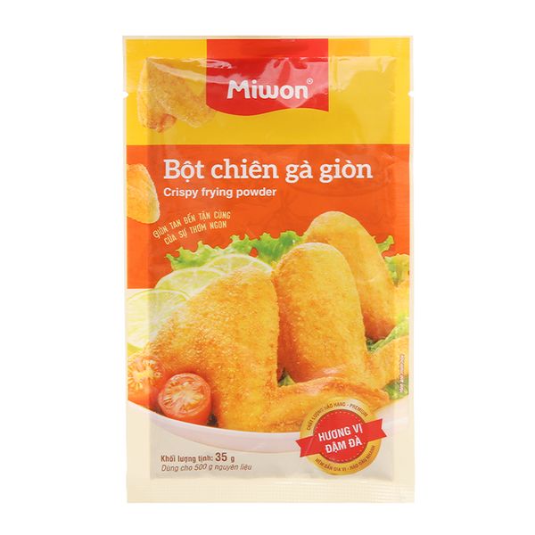  Bột chiên gà giòn Miwon gói 35g 