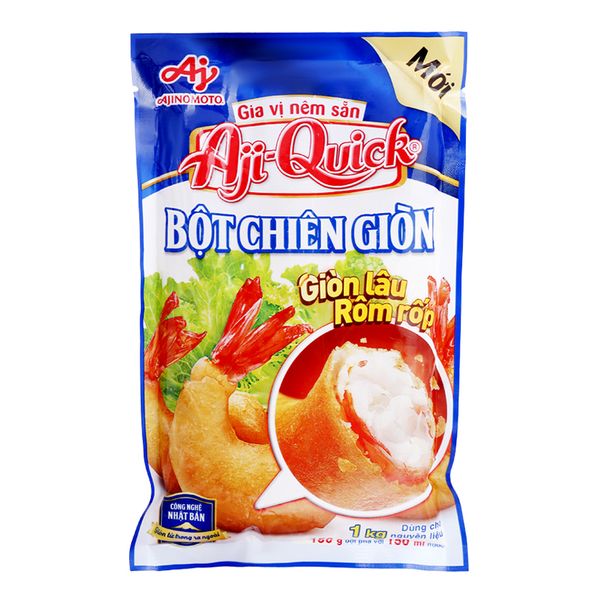  Bột chiên giòn Aji Quick gói 1 kg 