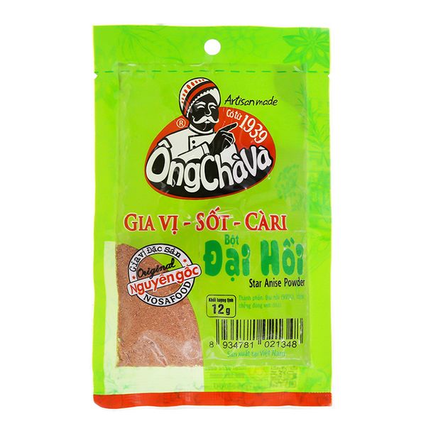  Bột đại hồi Ông Chà Và gói 12g 